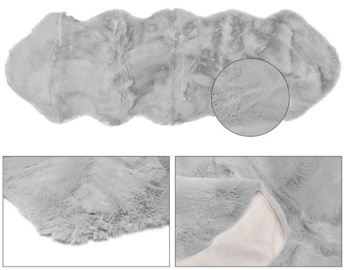 Xxl lammfell 180x60cm teppich - 180x60cm,