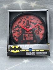 Batman Schreibtischuhr