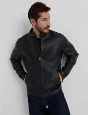 Schwarze lederjacke für - schwarze,