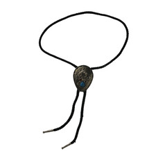 Western Cowboy Krawatte mit Pferdekopf Relief Country Schmuck