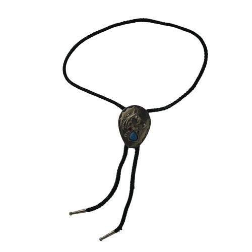 Western cowboy krawatte mit - western,