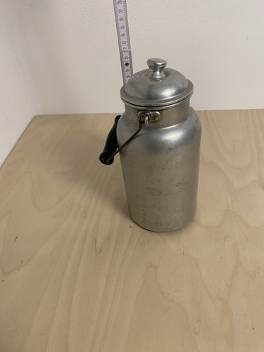 Alu milchkanne vintage antik - milchkanne,