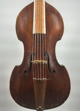 Small Bass D Gamba Viol Viola da Gamba Gambe possibly Italian Italienische