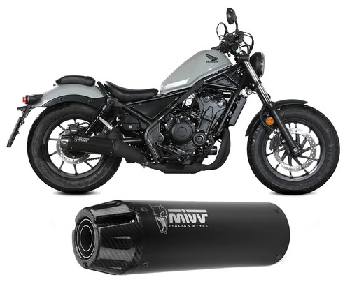 Auspuff exhaust mivv hr1 - auspuff,