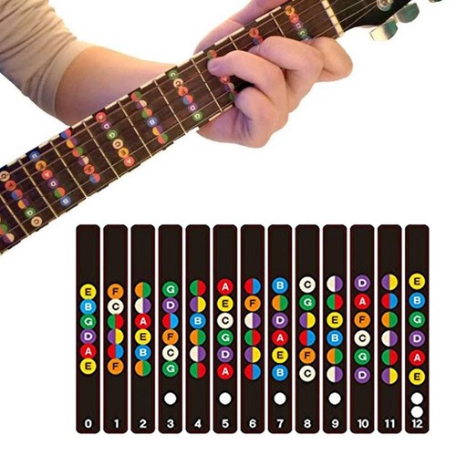 Gitarre griffbrett aufkleber - gitarre,