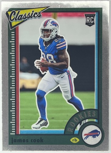 James cook rookie silver 2022 - rookie,