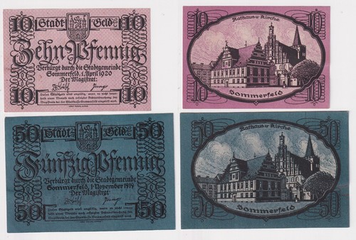 50 pfennig banknote - 50,