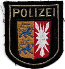 Polizei WSP SCHLESWIG-HOLSTEIN Abzeichen Patch ca. 90er J. WASSERSCHUTZPOLIZEI u