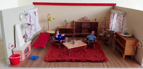 Vintage spielzeug puppenstube - vintage,