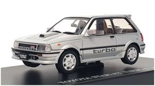 DISM 1/43 Scale Diecast 075210 - 1986 Toyota Starlet Turbo-S - Silver