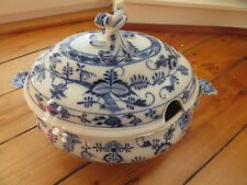 Stadt Meissen C. Teichert, Zwiebelmuster - Große Suppenterrine mit Deckel