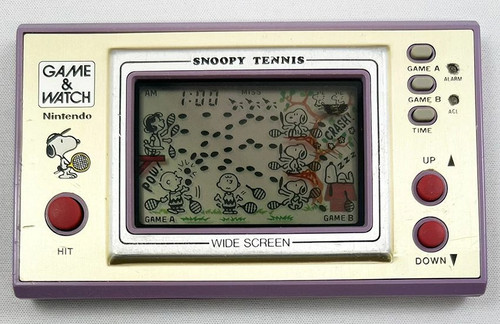 Nintendo game watch - watch, wide