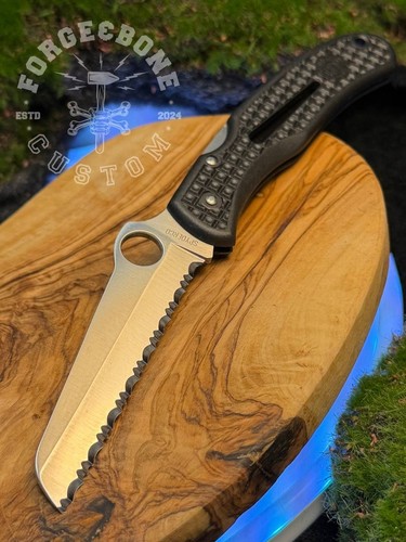 Spyderco rescue 1st gen black - spyderco,