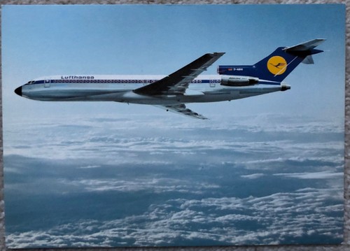Flugzeug postkarte boeing - boeing, 727