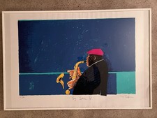 Original Siebdruck „Big Blue