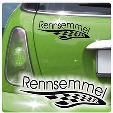 Racing Race Flag Rennsemmel Auto Aufkleber Autoaufkleber Sticker Tribal A2006