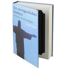HMF Buchtresor Buchsafe getarnte Geldkassette Attrappe Papierseiten Geldversteck