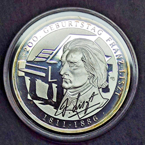 Euro gedenkmünze silber - euro, pp