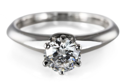 Tiffany solitär ring - &,