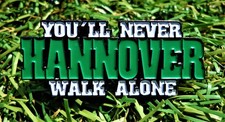 Hannover Pin "NEVER WALK."