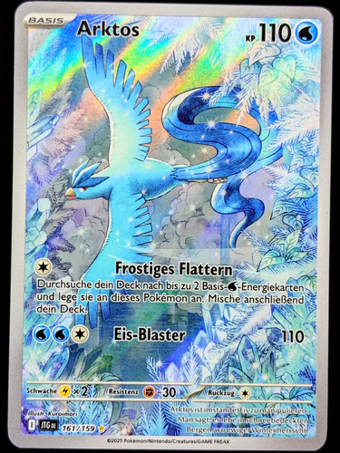 Pokemon karte arktos 161 - arktos, 161/159
