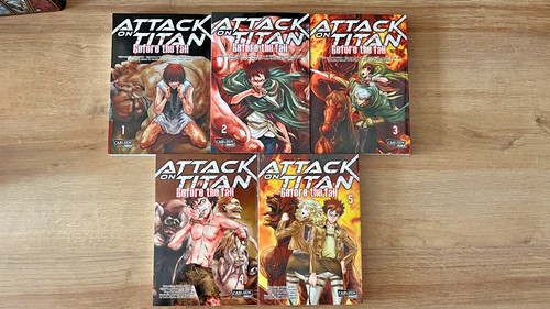 Attack titan before the - attack,