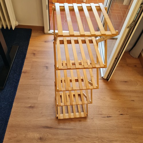 Bambus schuhregal faltbar - bambus,