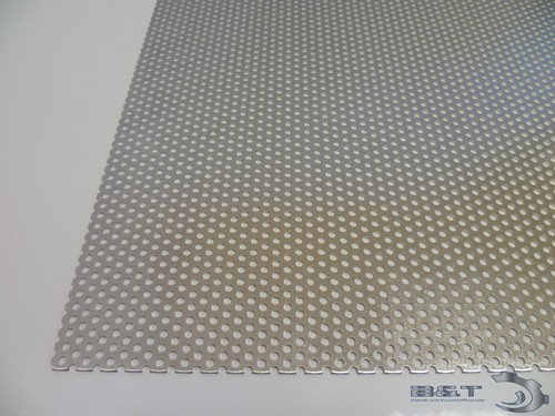 Aluminium lochblech perforiert - aluminium,
