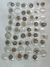 Konvolut Uhrengläser 50