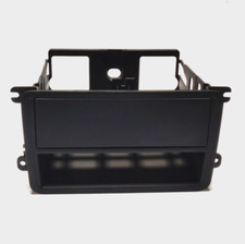 Original VW Caddy II Radio Blende DIN1 mit Ablagefach 1T0857058