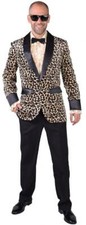Sakko Disco Jacke Anzug Kostüm Herren Jacket Party Hippie 50er Jahre Rock`n Roll