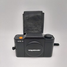 Voigtländer Vito C Analoge  Kompaktkamera 2,8/38mm Objektiv + Ledertasche - TOP✅