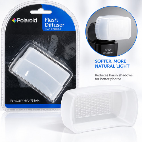 Polaroid flash diffusor - polaroid,