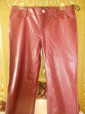 Schicke Damen  Kunstlederhose