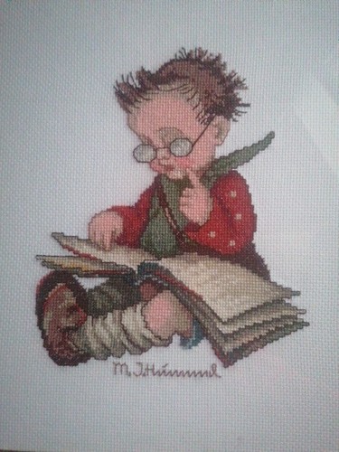 Hummel stickbild - j.,
