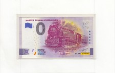 Harzer Schmalspurbahnen - XEYN  -  Varianten - 0 Euroschein in Hülle