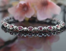 Rubin und Diamant Armband in