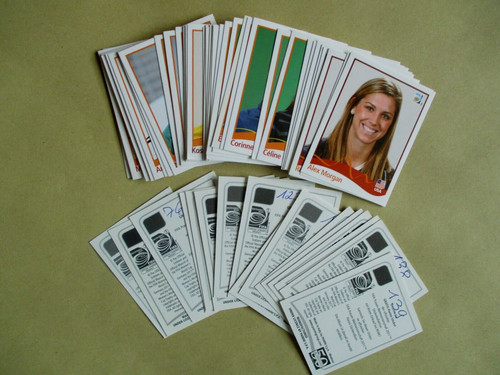 Panini frauen 2011 konvolut - frauen,