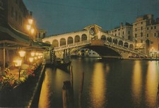 AK Venedig, Rialtobrücke bei