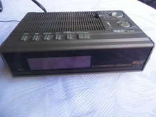 ICS ET 211 - RADIOWECKER - UHRENRADIO UHR RADIO VINTAGE 70er Funktionsfähig