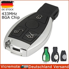 433MHz Funk Schlüssel für Mercedes Benz A B C E GL W203 W204 W210 W211 W212 W220