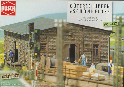 Busch 1422 güterschuppen - ,
