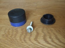 HEWI Türpuffer 610, 24 mm, ø 35 mm, Farbe Nr. 52 blau