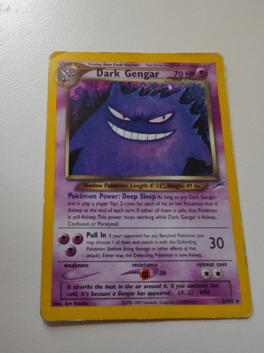 Pokemon karte card dark - -,