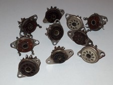 10 Röhrensockel aus Saba