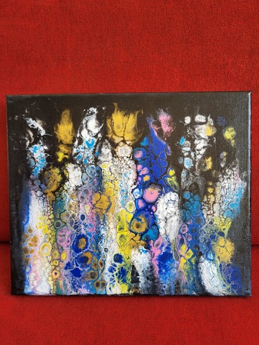 Acrylbild abstrakt und