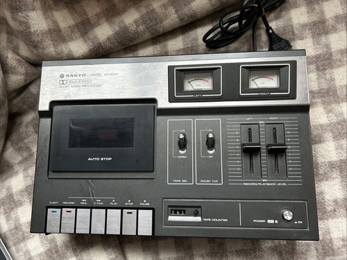 Sanyo 4055 vintage cassette - rd-4055,