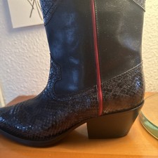VIC MATIE Designer Cowboy Stiefel , neu Italienisches Design,  Leder, neu 