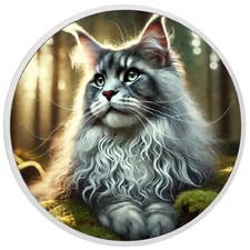   2026 Australia 1oz 9999 Silver BU Forest Majesty Guardian of the Woods Colouri