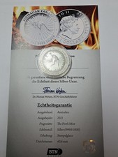 Australien 1 Unze Silber  2021